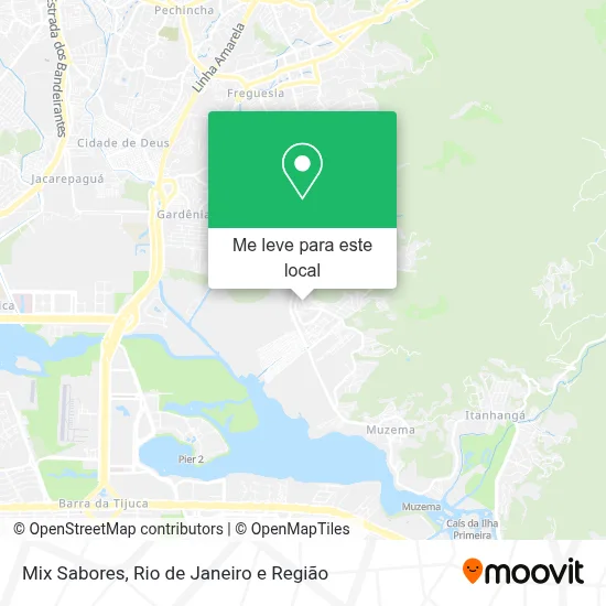 Mix Sabores mapa