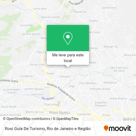 Rosi Guia De Turismo mapa