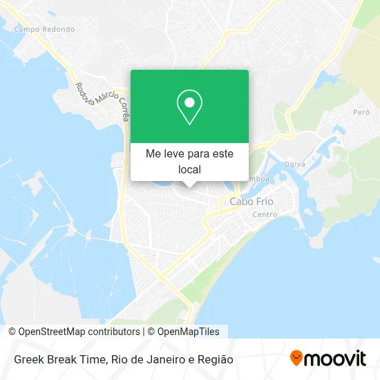 Greek Break Time mapa