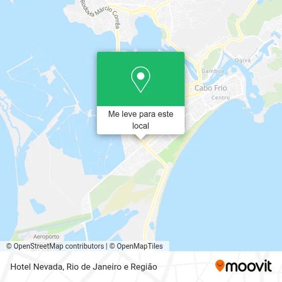 Hotel Nevada mapa