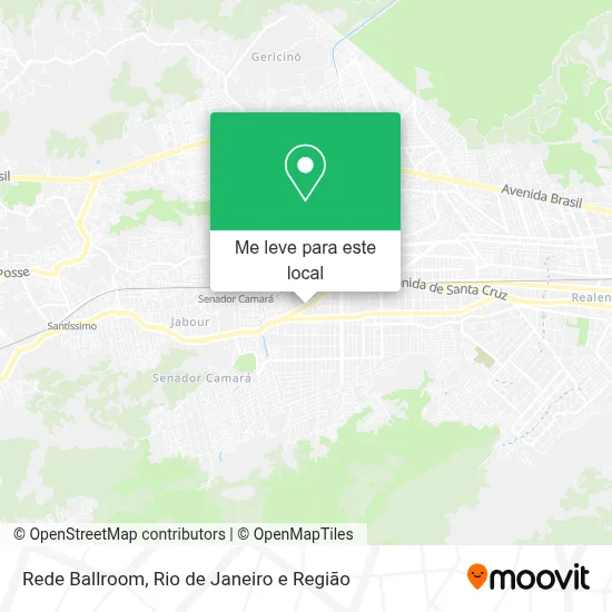 Rede Ballroom mapa