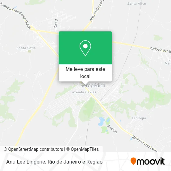 Ana Lee Lingerie mapa