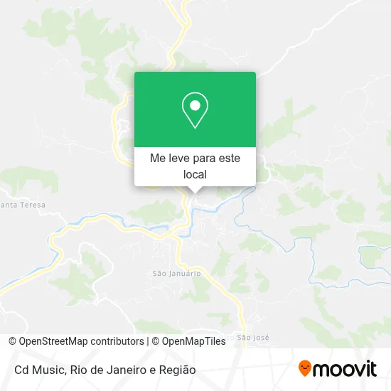 Cd Music mapa