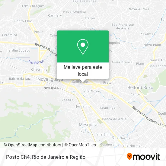 Posto Ch4 mapa