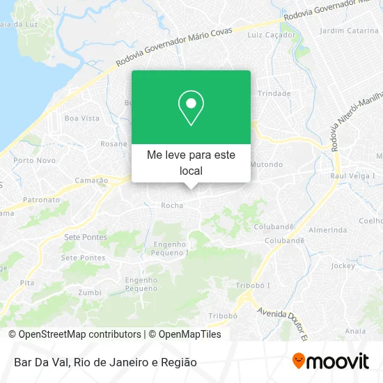 Bar Da Val mapa
