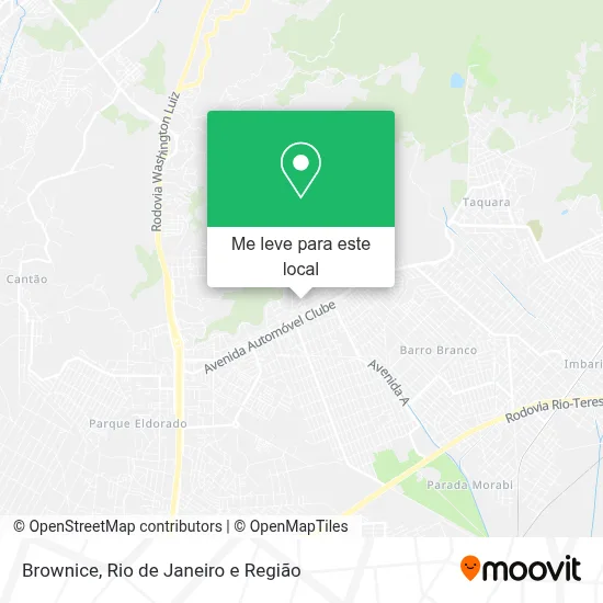 Brownice mapa