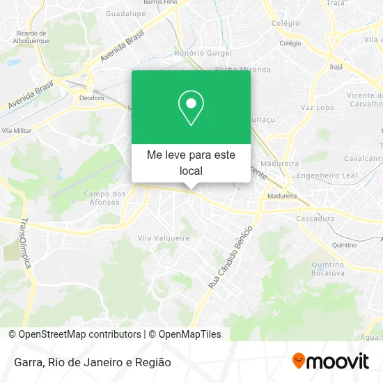 Garra mapa