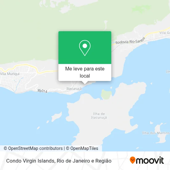 Condo Virgin Islands mapa
