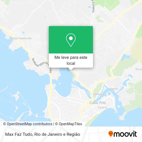 Max Faz Tudo mapa