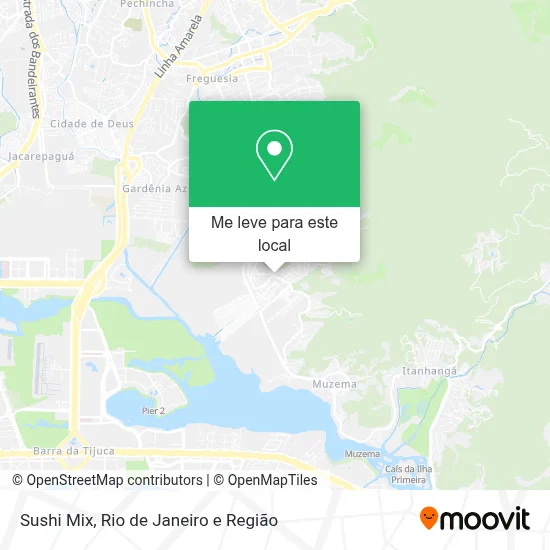Sushi Mix mapa