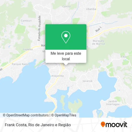 Frank Costa mapa