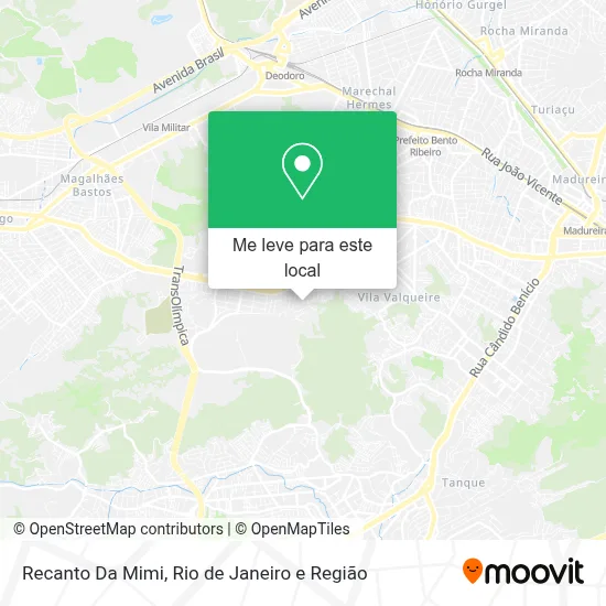 Recanto Da Mimi mapa