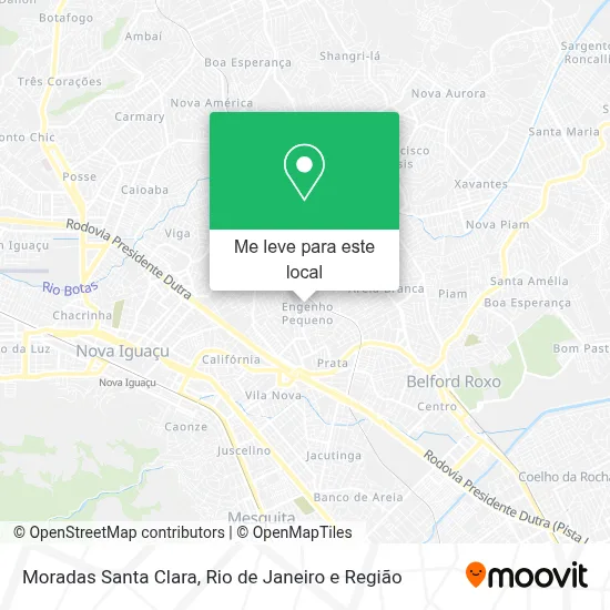 Moradas Santa Clara mapa