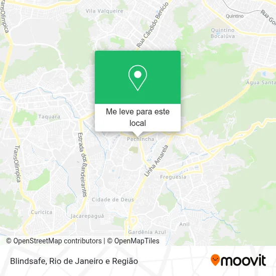 Blindsafe mapa