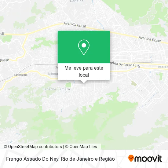 Frango Assado Do Ney mapa