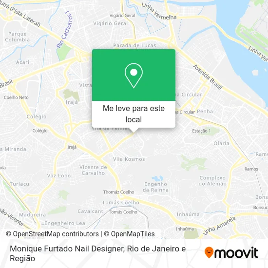 Monique Furtado Nail Designer mapa