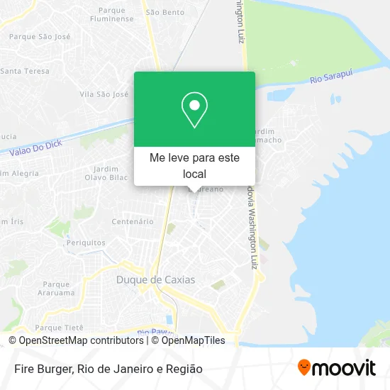 Fire Burger mapa