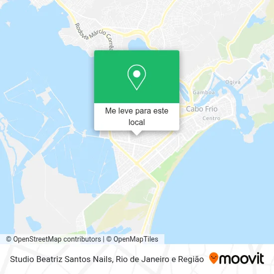 Studio Beatriz Santos Nails mapa