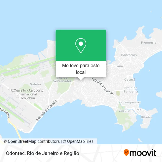 Odontec mapa