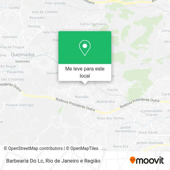 Barbearia Do Lc mapa