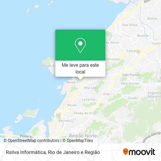 Rsilva Informática mapa