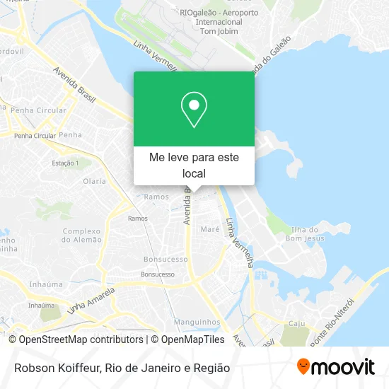 Robson Koiffeur mapa