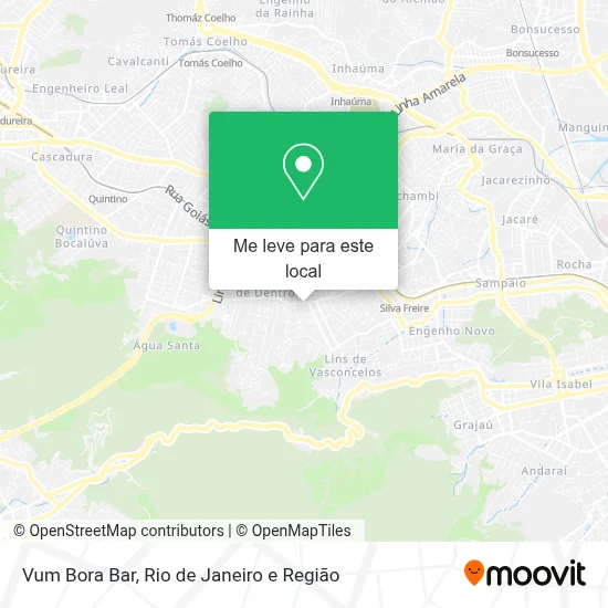 Vum Bora Bar mapa