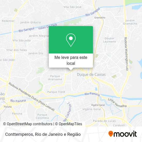 Conttemperos mapa