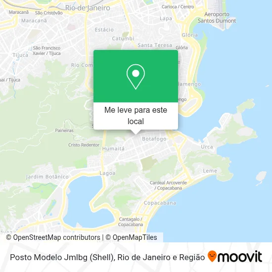 Posto Modelo Jmlbg (Shell) mapa