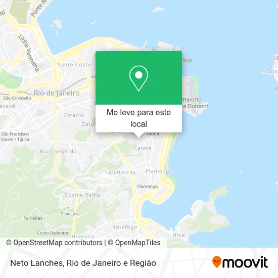Neto Lanches mapa