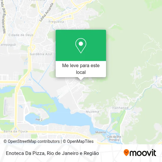 Enoteca Da Pizza mapa