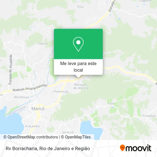 Rv Borracharia mapa