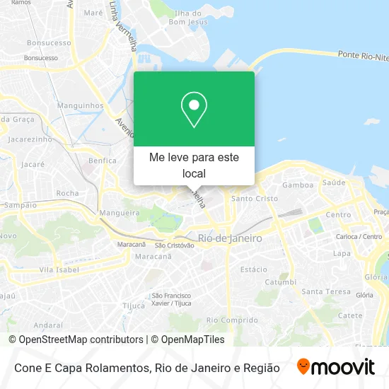 Cone E Capa Rolamentos mapa