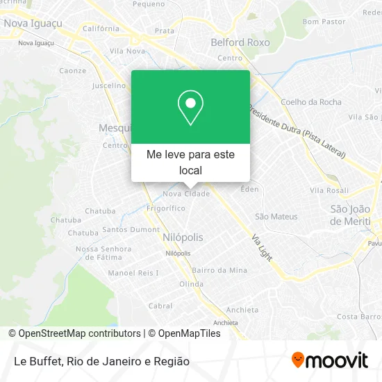 Le Buffet mapa