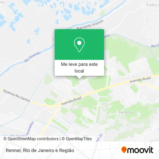 Renner mapa