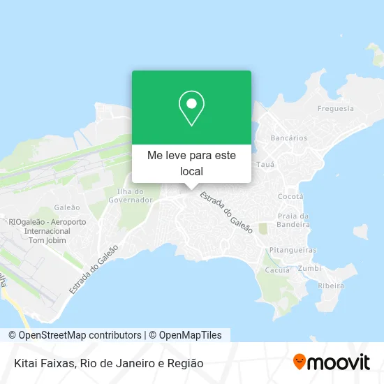 Kitai Faixas mapa