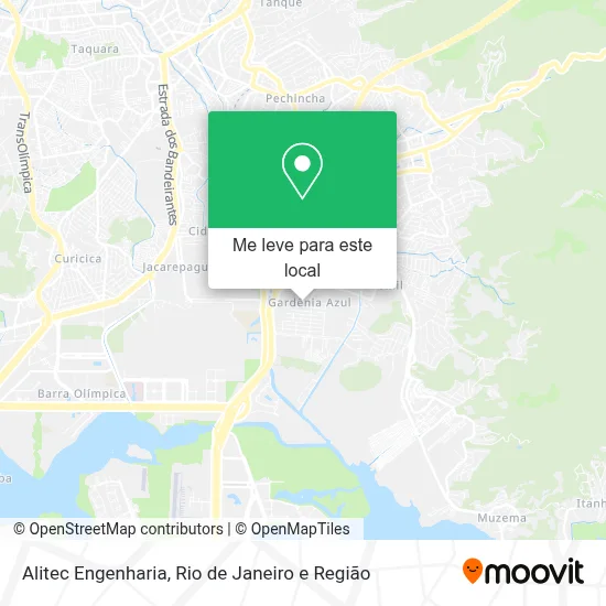 Alitec Engenharia mapa