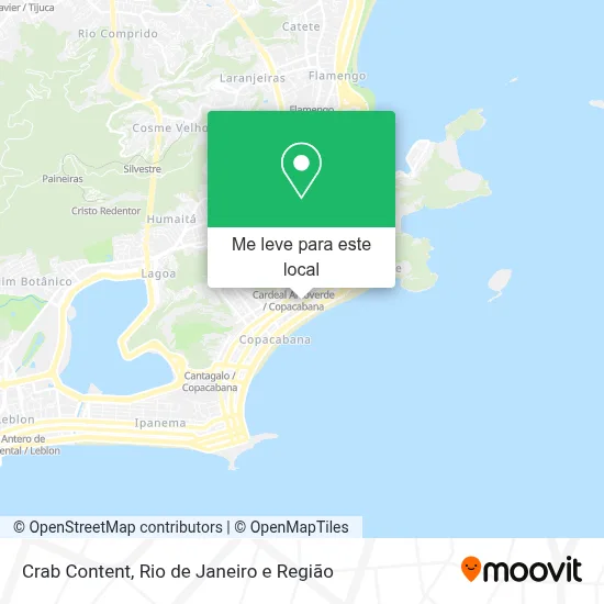 Crab Content mapa