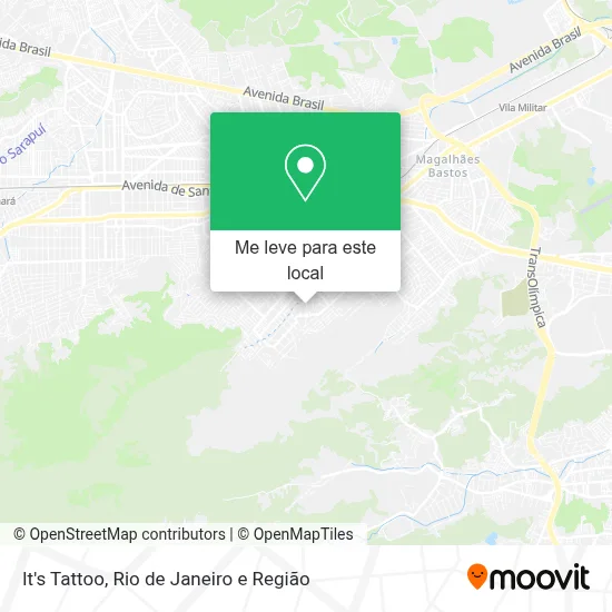 It's Tattoo mapa
