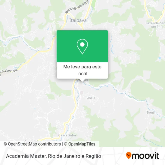 Academia Master mapa