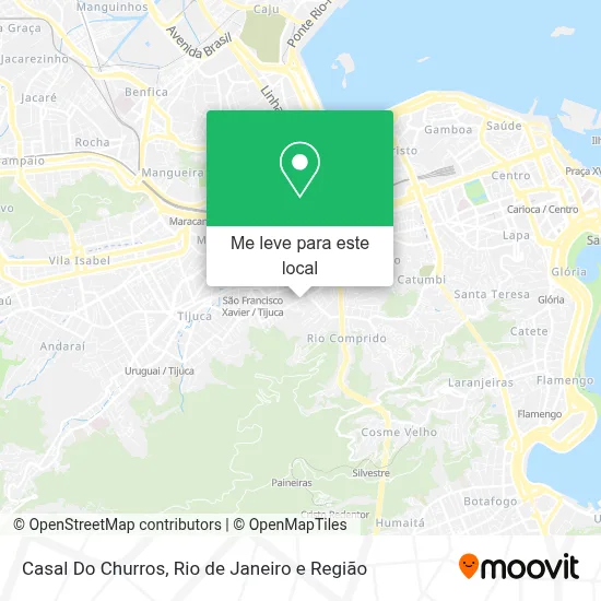 Casal Do Churros mapa