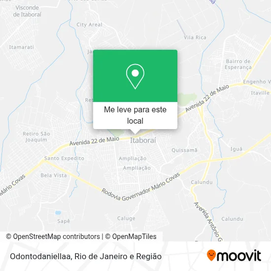 Odontodaniellaa mapa