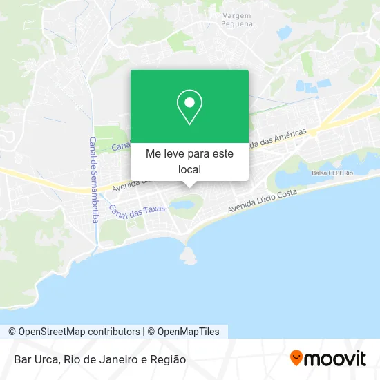 Bar Urca mapa