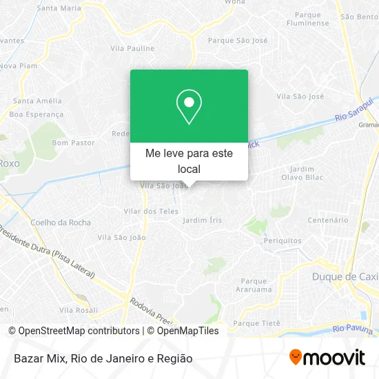 Bazar Mix mapa