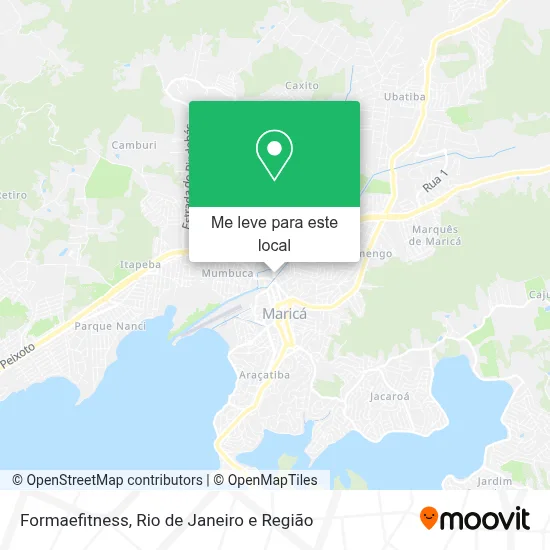 Formaefitness mapa