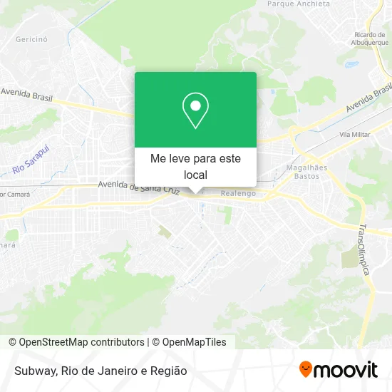 Subway mapa