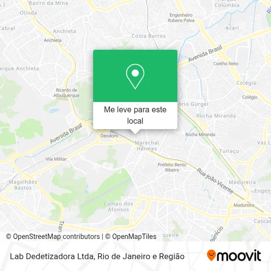 Lab Dedetizadora Ltda mapa