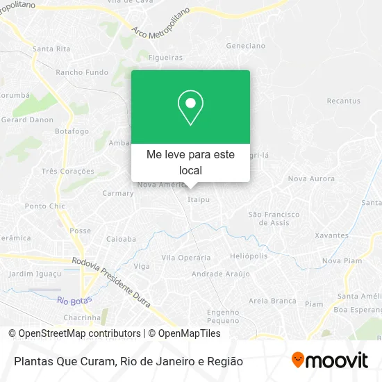 Plantas Que Curam mapa