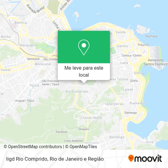 Iigd Rio Comprido mapa
