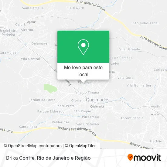 Drika Conffe mapa